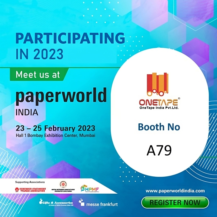 PAPERWORLD INDIA-2023-MUMBAI - Onetape India